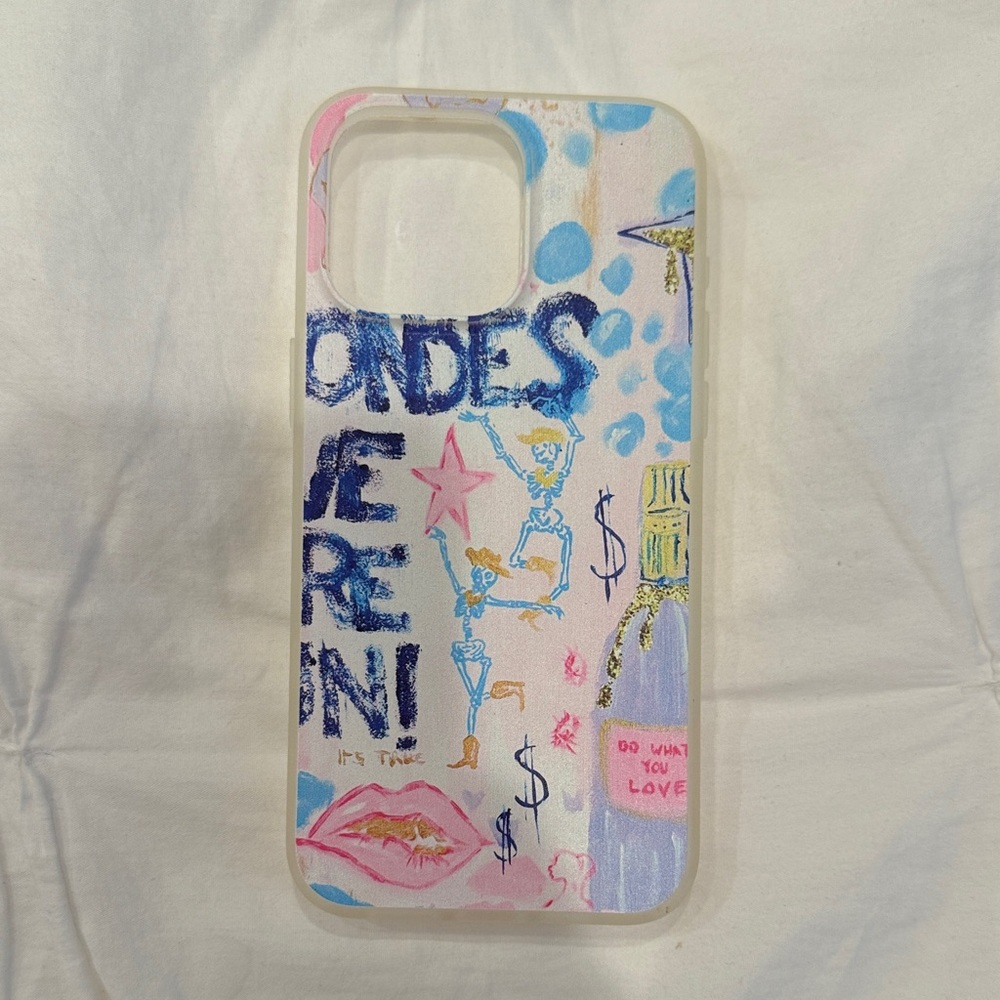 Blondes have more fun iPhone 15 pro max case